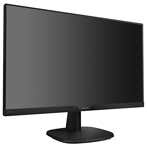 Philips 243V7QDSB/00 - Monitor IPS de 24" (Full HD, 1920x1080, Sin bordes, Flicker Free, Low Blue Mode, VESA, VGA + HDMI + DVI)