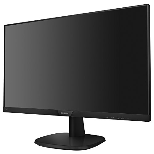 Philips 243V7QDSB/00 - Monitor IPS de 24" (Full HD, 1920x1080, Sin bordes, Flicker Free, Low Blue Mode, VESA, VGA + HDMI + DVI)