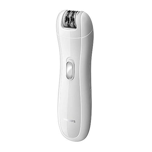 Philips BRP531/00 Satinelle Essential Compact - Depiladora con luz óptima para partes del cuerpo más grandes, mini depiladora para zonas sensibles y pinzas para correcciones finas