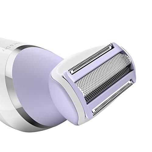 Philips SatinShave Prestige BRL175/00 maquinilla de afeitar para mujer Rosa, Blanco 1 cabezal(es) Recortadora - Depiladora femenina (Rosa, Blanco, AC/Batería, Ión de litio, 1,5 h, 40 min, 15 V)