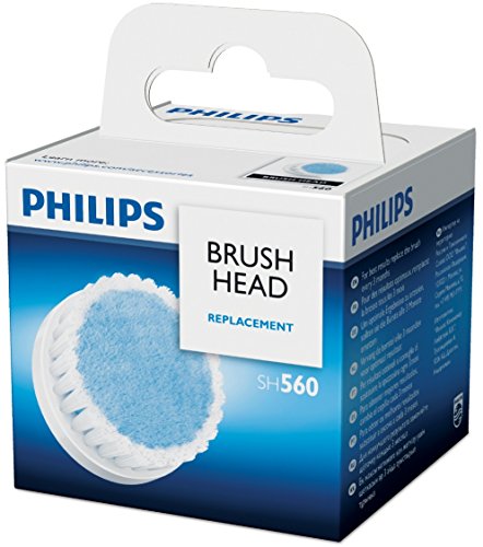 Philips SH560/50 - Recambio del cepillo de limpieza facial, color blanco