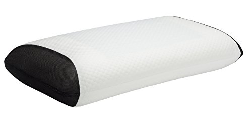 Pikolin Home - Pack de 2 almohadas viscoelásticas, con gel refrescante, firmeza media, desenfundable, 35x70cm, color crema (Todas las medidas)