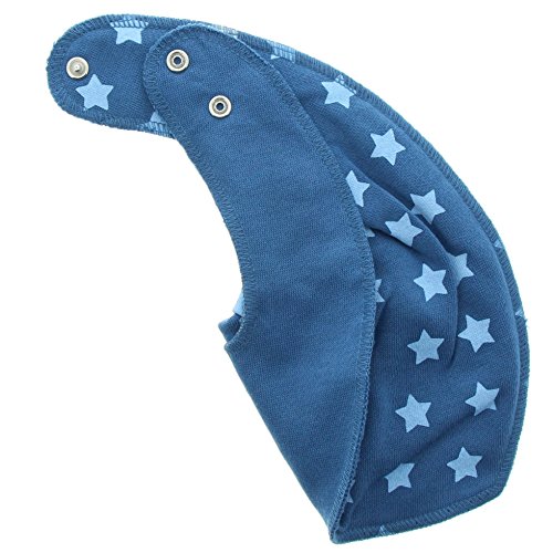 pippi Scarf Bib Ao-Printed (3-Pack) Bufanda, azul (Vallara), única para Bebés