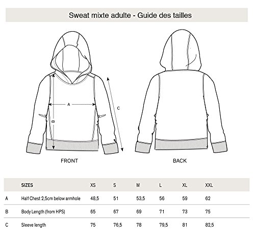 PIXEL EVOLUTION Sudadera con Capucha 3D The Joker en Realidad Aumentada Hombre - tamaño L - Negro