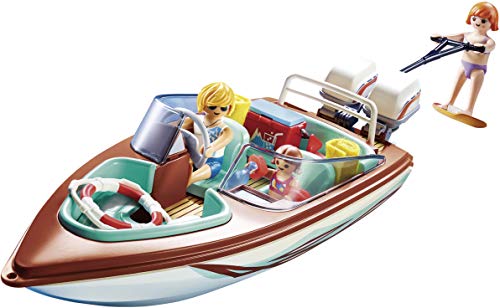 PLAYMOBIL- Lancha Motor Submarino Juguete, Multicolor (geobra Brandstätter 9428)