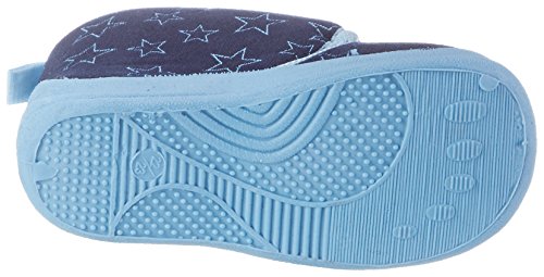 Playshoes Zapatillas Pastello, Pantuflas Unisex Niños, Azul (Marine 11), 22/23 EU