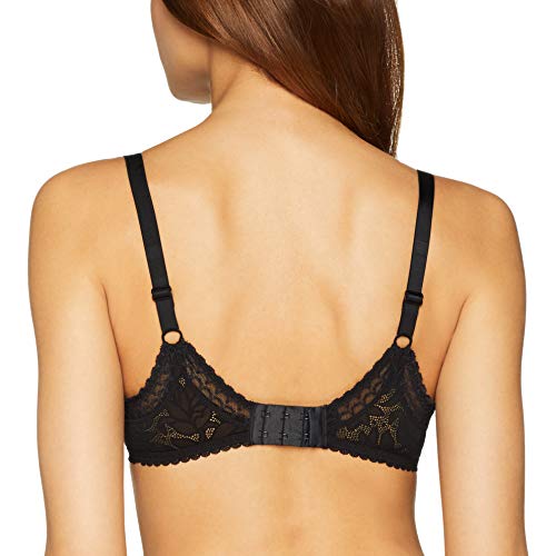 Playtex Invisible Elegance Full Cup Bra Sujetador con Aros, Negro (Black 001), 110C (Talla del Fabricante: 42C) para Mujer