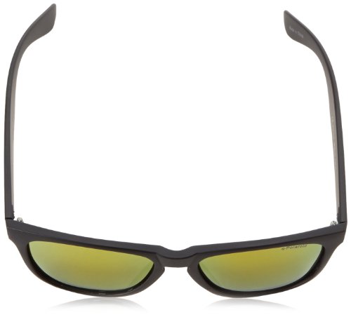 Polaroid P8443 L6 9CA Gafas de sol, Negro (Black/Grey Red Mirror Polarized), 55 Unisex-Adulto