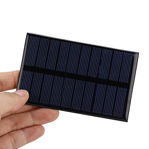 Portátil 1.2W 5V Mini Panel Solar Módulo DIY para batería Teléfono Celular Cargador de Juguete Cargador de teléfono Celular Inicio