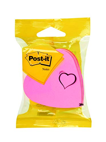 Post-It 2007-H - Notas adhesivas en cubo, 70 x 70 mm, Color Rosa