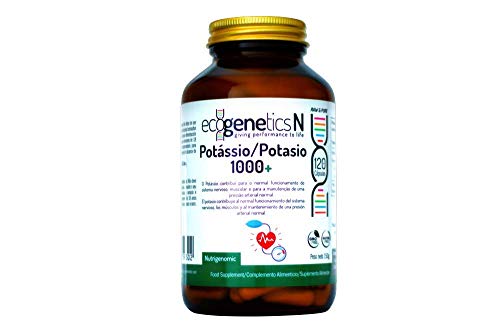 Potasio 1000+ - 1116 mg de fosfato dipotásico por cápsula - 120 cáps.