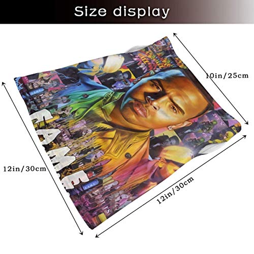 Protector solar multifuncional Chris Brown F.A.M Fashion Scarf,Warm Neck Scarf,Microfiber Neck Warmer,Printed Scarf,Windproof Sports s,Bandanas