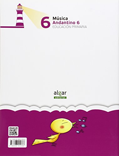 Proyecto Faro, Andantino, música, 6 Educación Primaria, 3 ciclo. Cuaderno - 9788498455366: Música. Tercer ciclo de Primaria. 6o curso