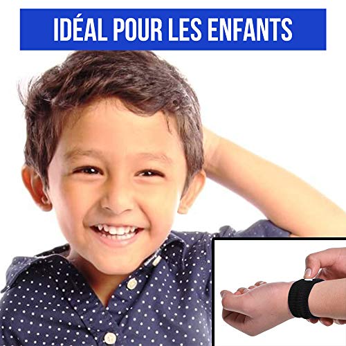 Pulsera anti mareo adulto y niños, pulsera acupresion anti nauseas mareo, miedo al vértigo, mareo en el coche