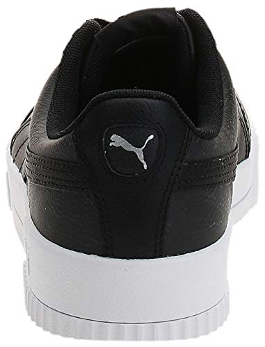 PUMA Carina L, Zapatillas para Mujer, Negro Black White Silver, 39 EU