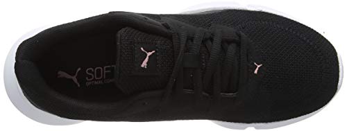 PUMA INTERFLEX Runner, Zapatillas de Running Unisex Adulto, Negro Black/Bridal Rose, 41 EU