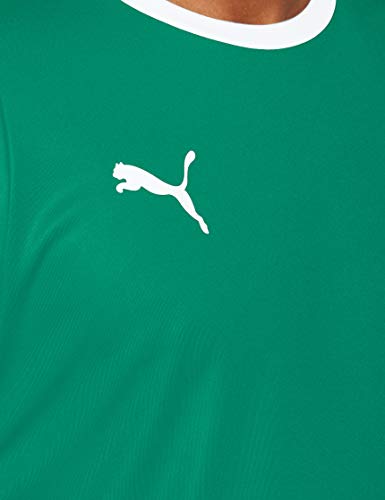 PUMA Liga Jersey T-Shirt, Hombre, Pepper Green White, L