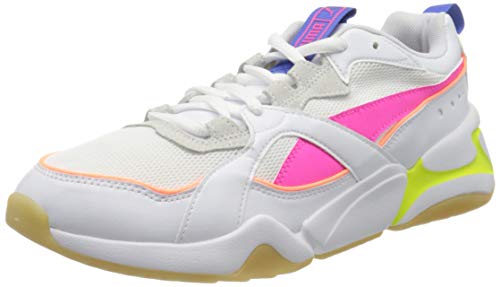 PUMA Nova 2 WN'S, Zapatillas Deportivas para Mujer, Blanco White/Plein Air, 39 EU