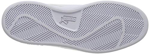 PUMA Smash V2 L, Zapatillas Unisex Adulto, Blanco White White, 43 EU