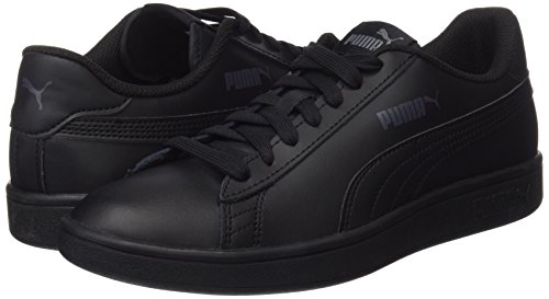 PUMA Smash V2 L, Zapatillas Unisex-Adulto, Negro Black Black, 40 EU