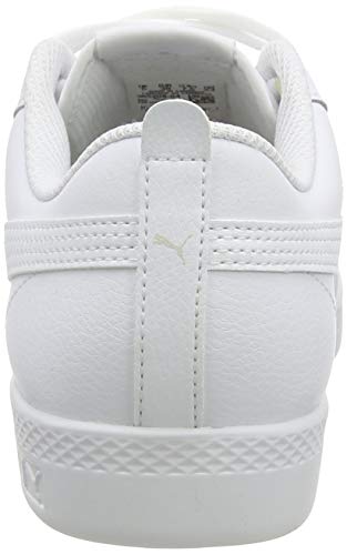 PUMA Smash WNS V2 L, Zapatillas para Mujer, Blanco White White, 42 EU