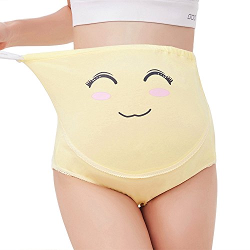 QinMM 7 pcs/Set Braguita de premamá para Embarazada,Bragas Dormir Mujer Soporte Abdominal, Faja de Maternidad Ropa Interior Seamless (XXL)