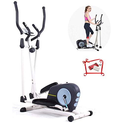 QLGRXWL Bicicleta elíptica Bicicleta elíptica Bicicleta elíptica 2 en 1 Bicicleta estática Cardio Fitness Equipo de Gimnasio en casa