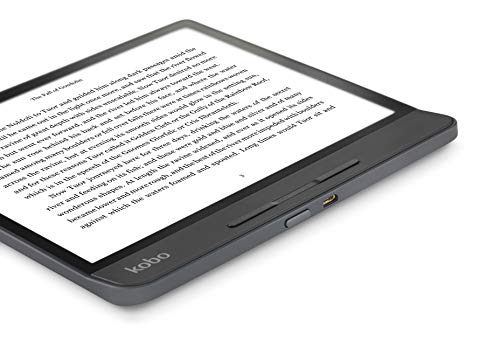 Rakuten Kobo Forma - Lector de libros electrónicos con Pantalla táctil, 8 GB, Wifi, 1440 x 1920 píxeles, 3: 4, 20.3 cm (8 "), Negro