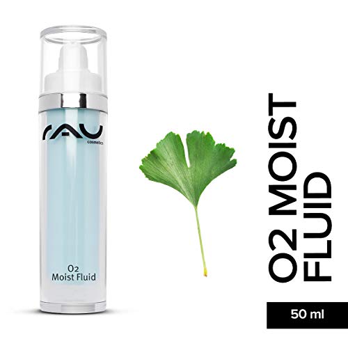 RAU O2 Moist Fluid 50 ml gel concetrado con acido hialuronico y Ginkgo