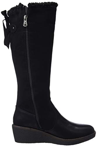 Refresh 64654, Botas Slouch para Mujer, Negro, 37 EU