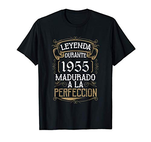 Regalo de 65 cumpleaños Hombre Mujer Nacida en 1955 65 años Camiseta