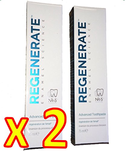 Regenerate Enamel Science - Pasta de dientes avanzada Regenerate Enamel Science 75 ml - Lote de 2 x 75 ml