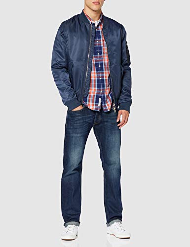 Replay MA955 Newbill, Vaqueros straight Hombre, Azul (Blau 007), W30/L34