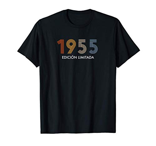 Retro 65 Años Nacido en 1955 Edición Limitada 65 Cumpleaños Camiseta