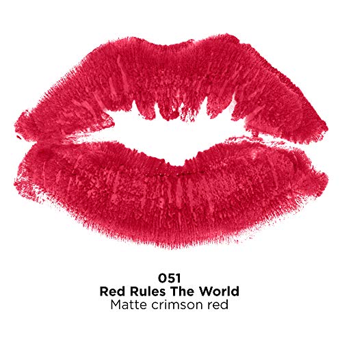 Revlon Super Lustrous Pintalabios Mate (Red Rules the World)