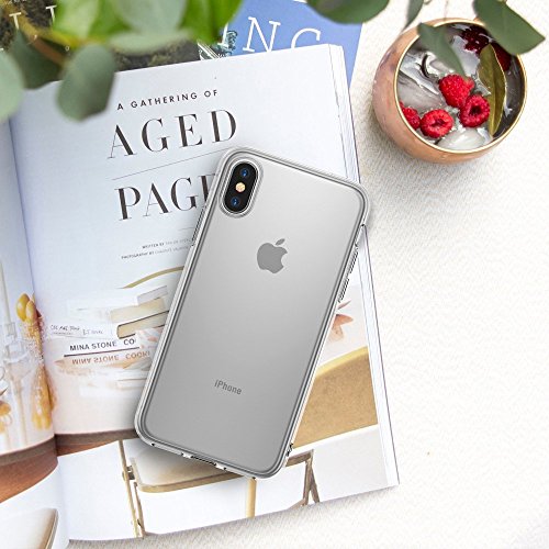 Ringke Funda Apple iPhone X [Air] Ligera como el Aire, Carcasa Protectora Resistente a los arañazos de TPU Transparente Ligera y Fina para Apple iPhone 10 - Transparente Clear