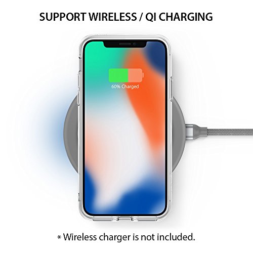 Ringke Funda Apple iPhone X [Air] Ligera como el Aire, Carcasa Protectora Resistente a los arañazos de TPU Transparente Ligera y Fina para Apple iPhone 10 - Transparente Clear