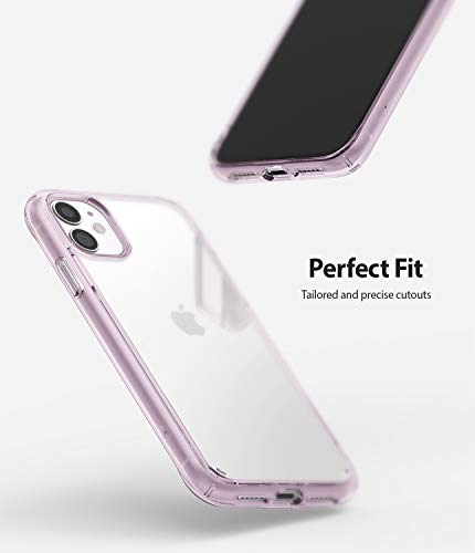 Ringke Fusion Diseñado para Funda iPhone 11, Espalda Transparente Prevención de Golpes Parachoque TPU Carcasa iPhone 11 6.1 Pulgadas (2019) - Lavanda (Lavender)