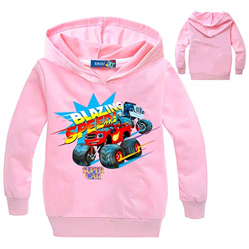 RJhjgfkjh Blaze and The Monster Machines Pullover Casual pulóver Sudadera suéter Tendencia del Estilo Wild Wild Style Deportes Prendas de Vestir Exteriores de Niños y Niñas de Moda niños y niñas