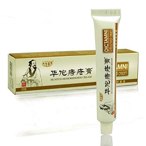 RJVCANERS Crema para Aliviar Las Hemorroides a Base de Hierbas Chinas Tratamiento Rápido para Hemorroides Externas para el Alivio del Dolor Interno y Externo de Las para Hemorroides