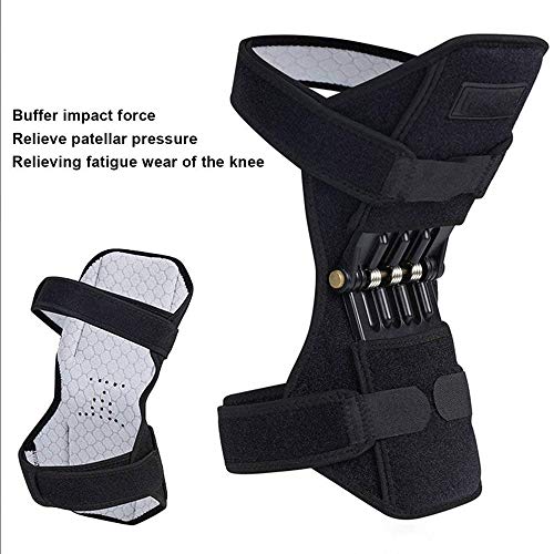 Rodillapro, Rodillera Artrosis, Knee Active Plus Rodilleras de Apoyo para Las Rodillas Resorte de La Correa de la Rodilla Soporte para Senderismo, Correr, Subir Escaleras, Sentadillas en el Gimnasio