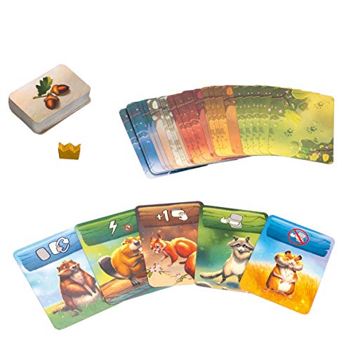 Roedores (Lúdilo) Juego de Mesa Educativo para niños, Juego de Cartas, Muy Divertido para Jugar en Familia y Llevar de Viaje. Lógica y Estrategia