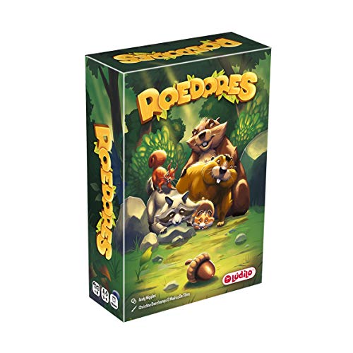 Roedores (Lúdilo) Juego de Mesa Educativo para niños, Juego de Cartas, Muy Divertido para Jugar en Familia y Llevar de Viaje. Lógica y Estrategia