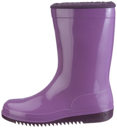 Romika Kadett 02002 - Botas de agua para niños, unisex, color Morado, talla 37