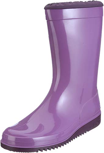 Romika Kadett 02002 - Botas de agua para niños, unisex, color Morado, talla 37