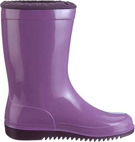 Romika Kadett 02002 - Botas de agua para niños, unisex, color Morado, talla 37