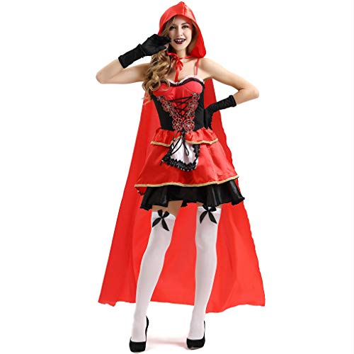 Ropa de Mujer Vestido de Capa Sexy Traje Cosplay Ropa de Halloween Festival Juegos de n Vestir y maquillar