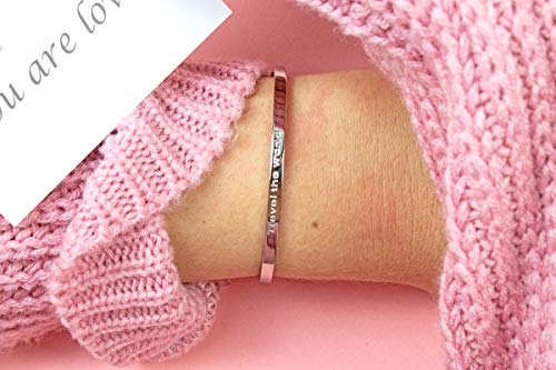 Sadingo - Pulsera para Mujer con diseño de Bola del Mundo - Brazalete Estrecho de Acero Inoxidable, avión y Tierra, Regalo de cumpleaños