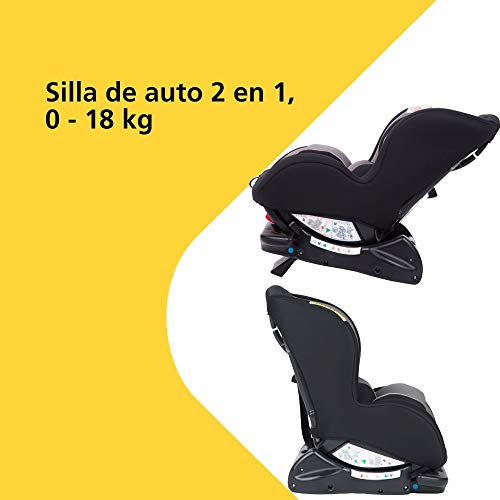 Safety 1st SWEET SAFE 'Hot Grey' - Silla de auto, grupo 0+/1, 0-18 Kg, color gris