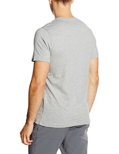 SALEWA Thom CO M S/S Camiseta, Hombre, Grey Melange, 50/L